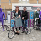 Brompton 1 (l-r): Cllr Lisa Trickett, Cabinet Member for a green, smart and sustainable city at Birmingham City Council, Cllr Roger Horton, Centro’s lead member for rail and Ged Burgess, partnerships manager at London Midland.