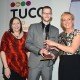 James Tudor recieves his award for Chef of the Year