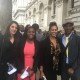 Pictured (left to right) are Leila Green, Staffordshire Chambers of Commerce Business Mentor Support BME, Charmaine Cameron-Reale, Charmaine Baines and Derrick Wallace.